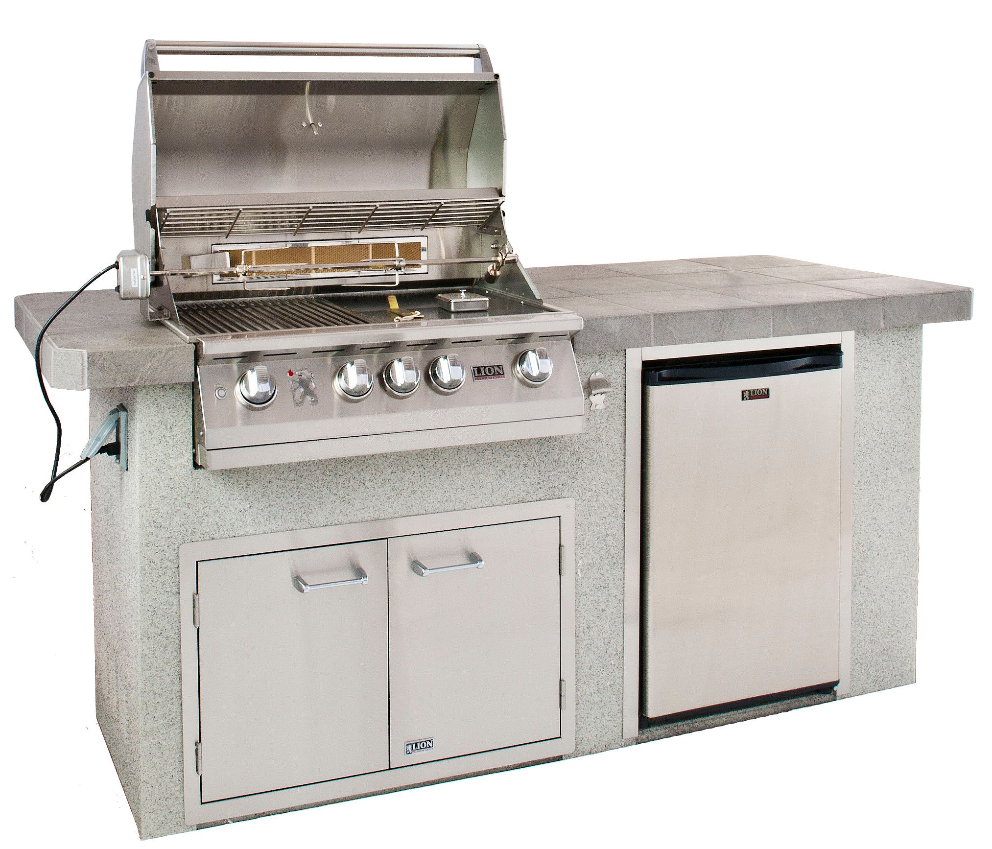 Lion Advanced Q BBQ Island