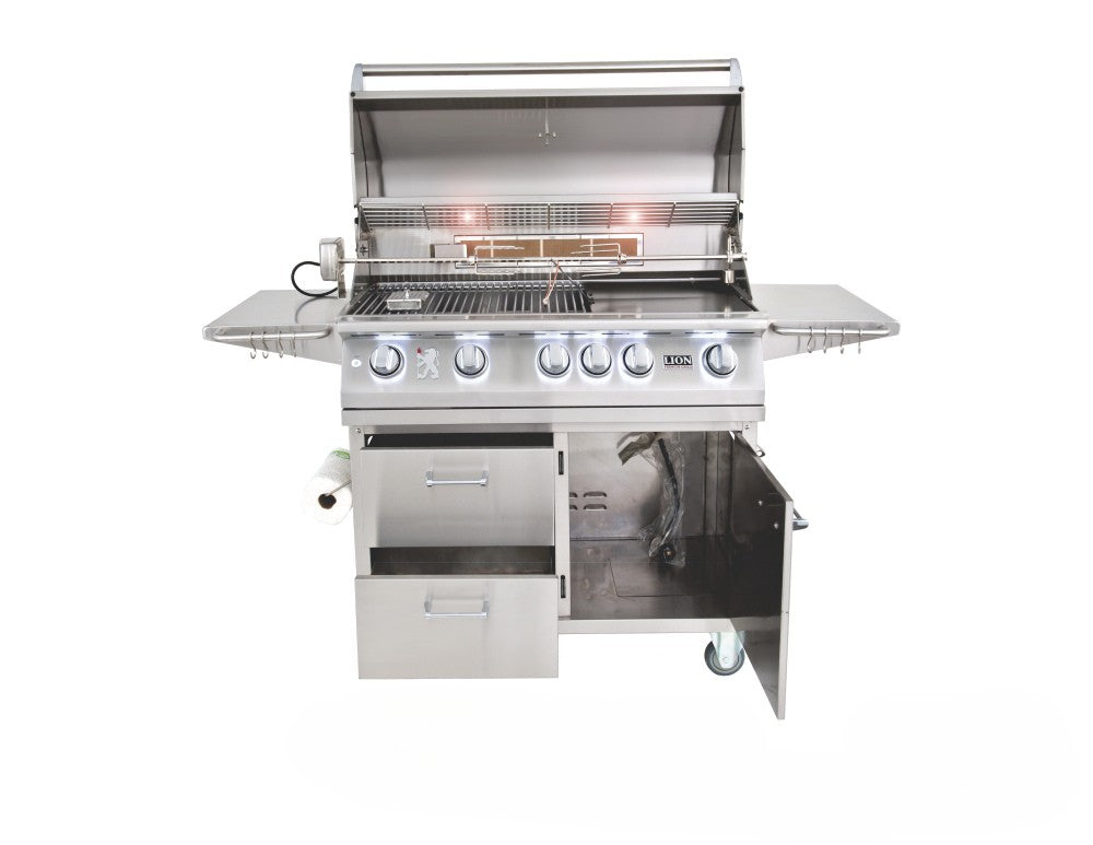 Lion L90000 40-Inch Stainless Steel Built-In Grill